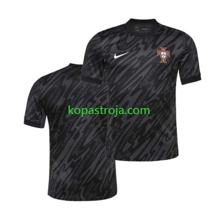 Billiga Fotbollströjor Portugal Målvakt Borta tröja EM 2024 Kortärmad